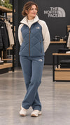 Soft Waffle Knit Lounge Set