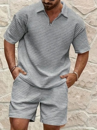 Short-sleeved shorts set