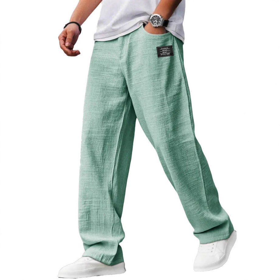 Summer Thin Bamboo Linen Trousers