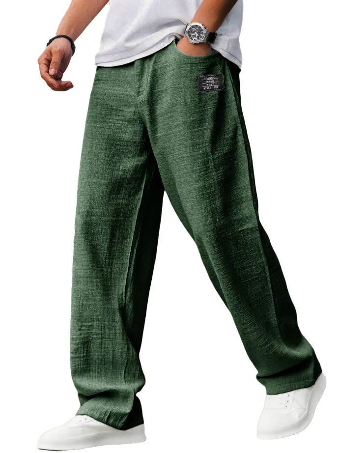 Summer Thin Bamboo Linen Trousers