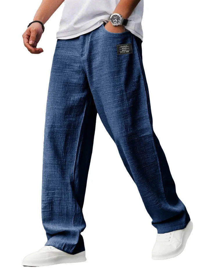 Summer Thin Bamboo Linen Trousers